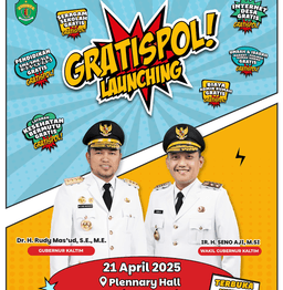 Launching Program Gratispol 21 April 2025